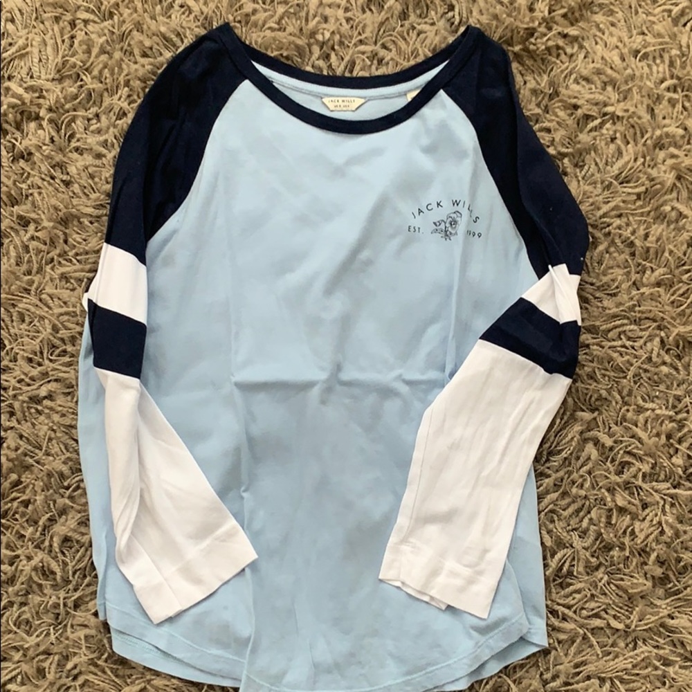 Jack Wills 3/4 length sleeve cotton too